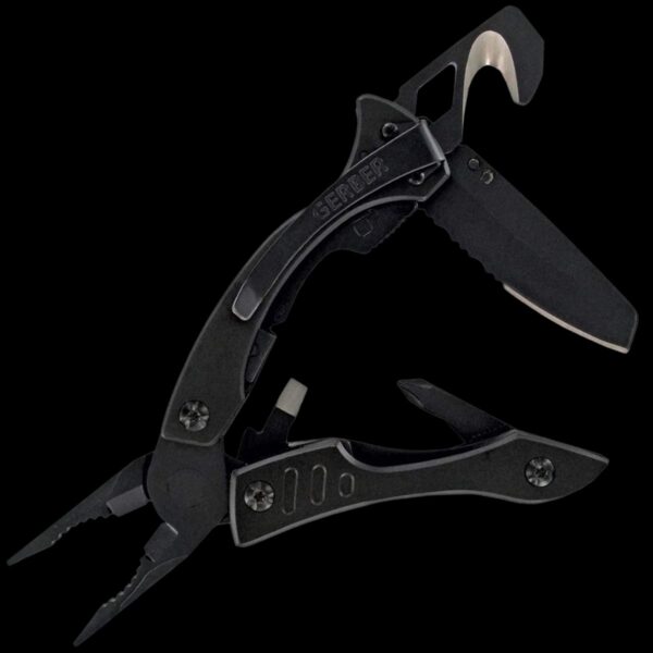 Gerber Crucial™ Black (Multi-Tool with Strap Cutter) - Image 2