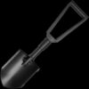 Gerber E-Tool™ (Folding Spade) (w/Plastic Foliage Green Sheath)