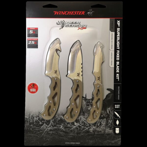 Gerber Winchester® Deer Season XP® Superlight 4-Piece Fixed Blade Kit