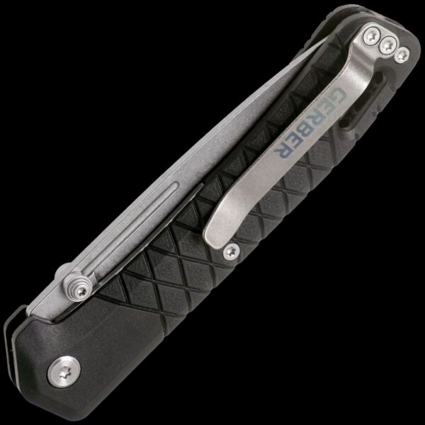 Gerber Zilch (Folding Blade Clip Knife) - Black - Image 2