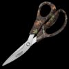 Camillus 8" Titanium Nitride Bonded Game Shear with Detachable Handles and Camo Nylon Sheath