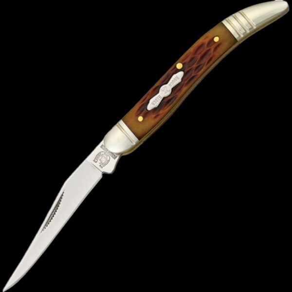 Rough Ryder Baby Toothpick Amber Bone