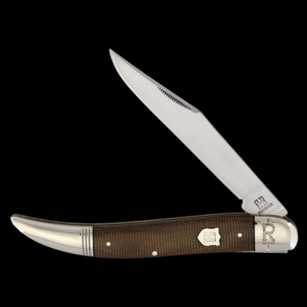 Rough Ryder Tater Skin Large Toothpick Brown Burlap
