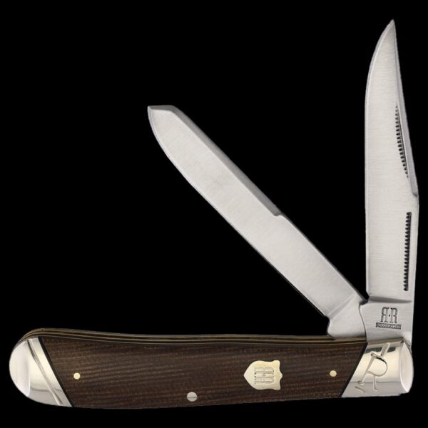 Rough Ryder Tater Skin Trapper Brown Burlap