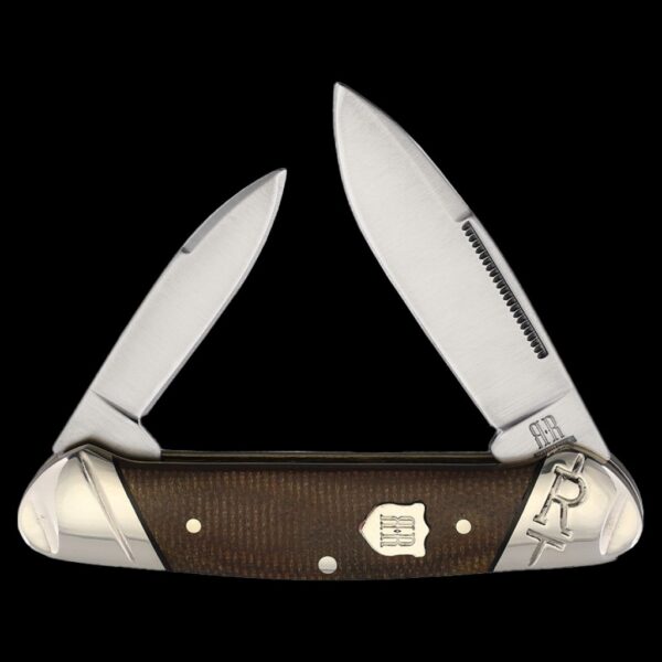 Rough Ryder Tater Skin Canoe Brown Burlap