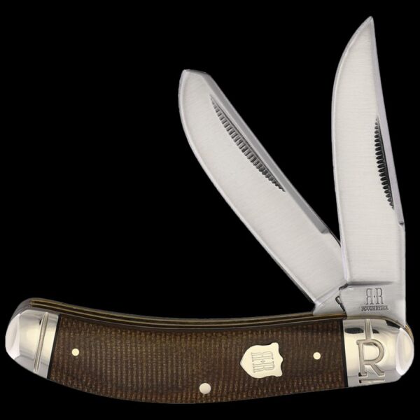 Rough Ryder Tater Skin Sowbelly Trapper Brown Burlap