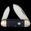 Rough Ryder Denim Micarta Large Toenail Folding Knife