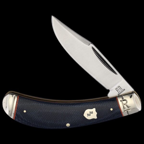 Rough Ryder Faded Blue Jeans Bow Trapper