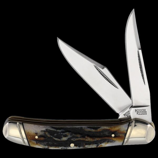 Rough Ryder Classic Cinnamon Bone Stag Copperhead