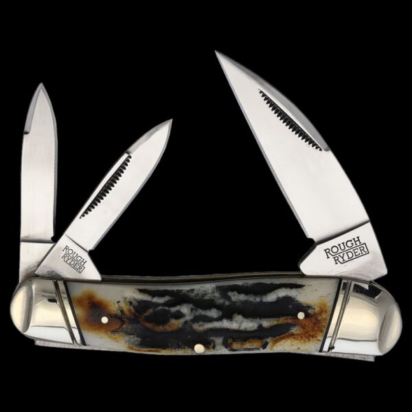 Rough Ryder Swayback Cinnamon Bone Stag