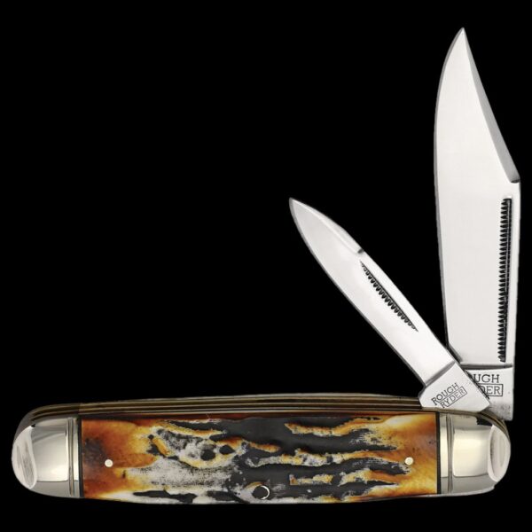 Rough Ryder Classic Cinnamon Bone Stag Cattleman