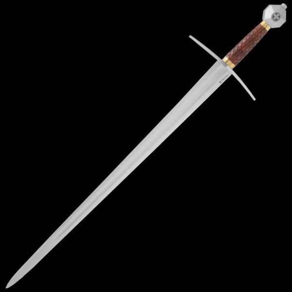 United Cutlery HONSHU HISTORIC FORGED TEMPLAR SWORD WOODEN GRIP