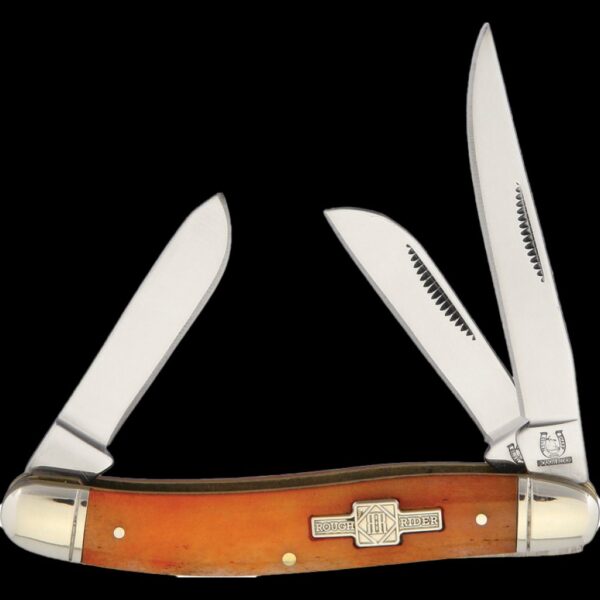 Rough Ryder Stockman Orange Bone
