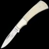 Rough Ryder White Smooth Bone Small Lockback