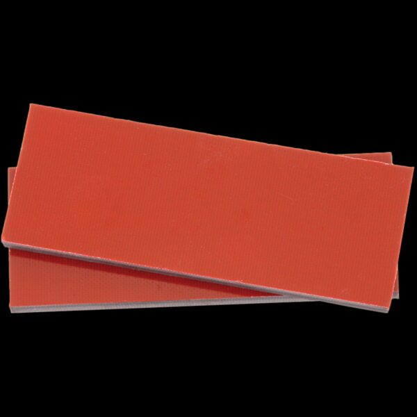 Rough Ryder Knife Handle Slab Red G-10 - Image 2