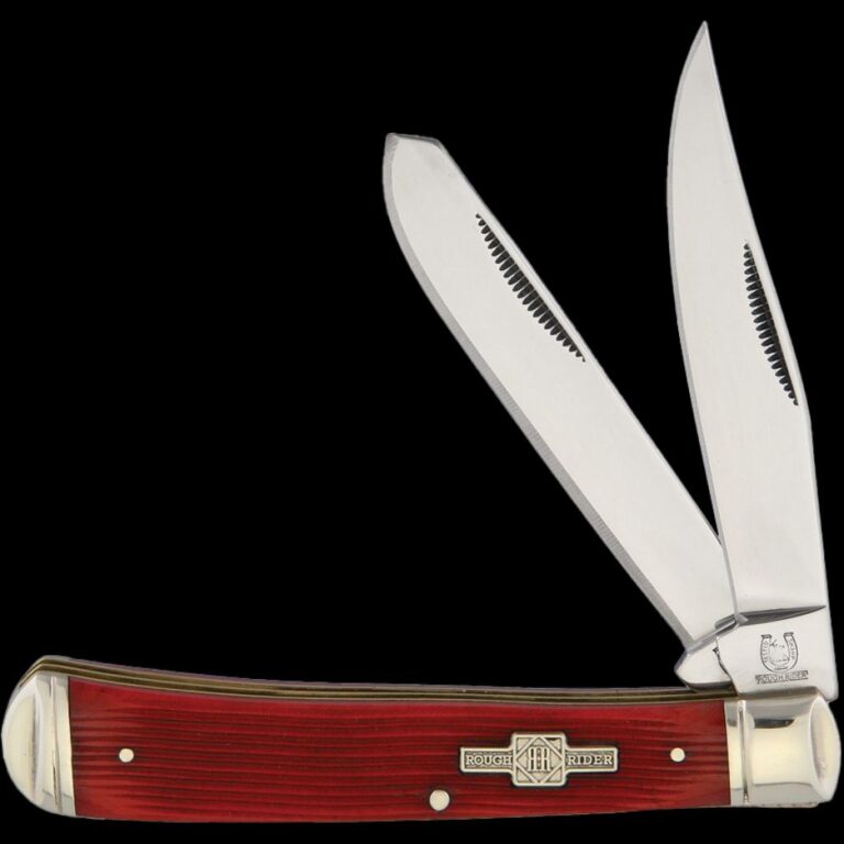 Rough Ryder Strawberry Bone Trapper Blades.co.uk