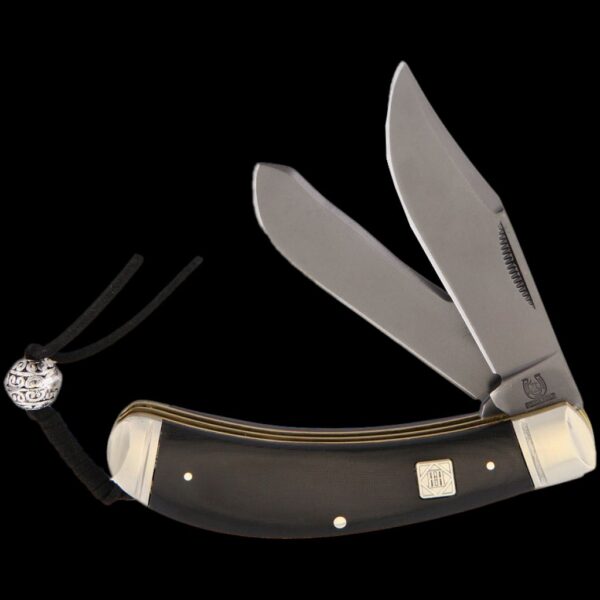 Rough Ryder Black G-10 Bow Trapper - High Carbon