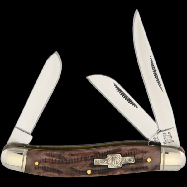Rough Ryder Stag Bone Stockman