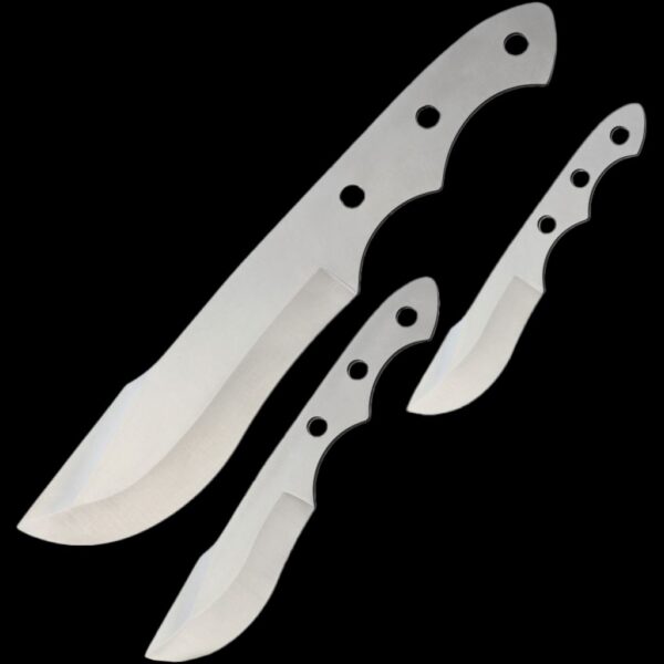 Rough Ryder Knifemaking Blade Set 3pc