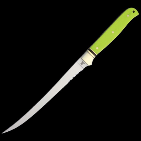 Rough Ryder Bright Green G-10 Fillet Knife