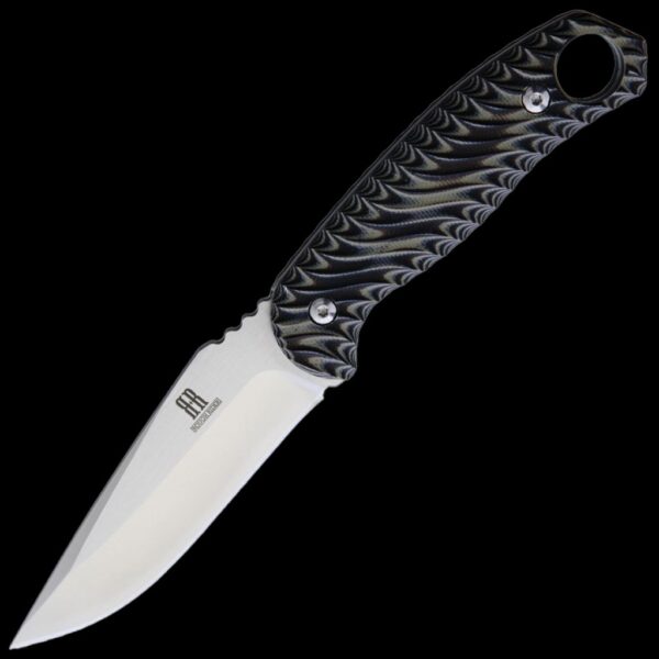 Rough Ryder Black and Tan Fixed Blade Knife