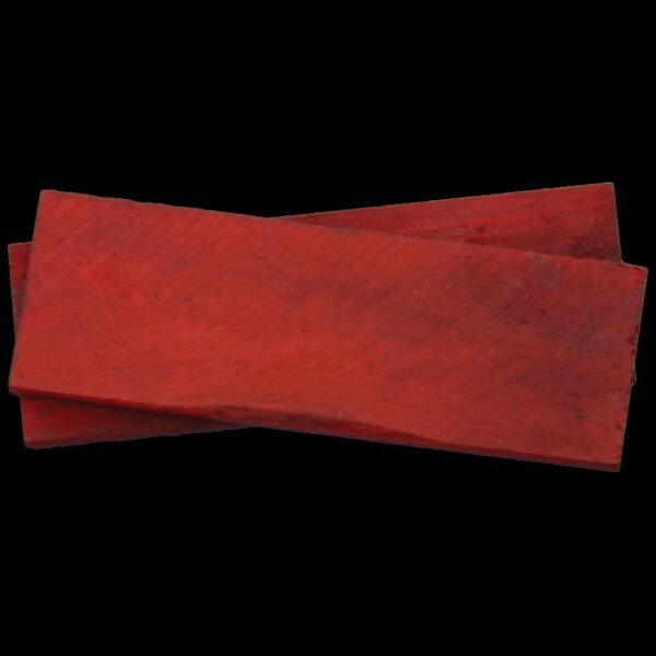 Rough Ryder Handle Scales Red Smooth Bone