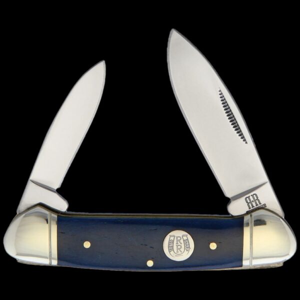 Rough Ryder Blue Smooth Bone Canoe