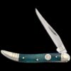 Rough Ryder Small Toothpick Blue Smooth Bone