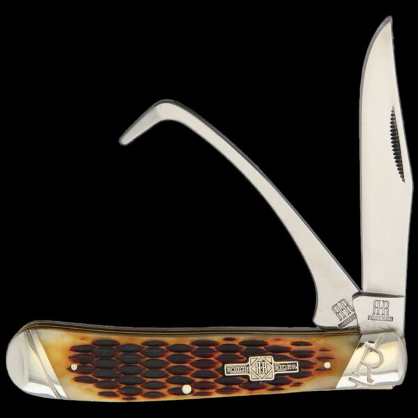 Rough Ryder Equestrian Trapper Amber Bone