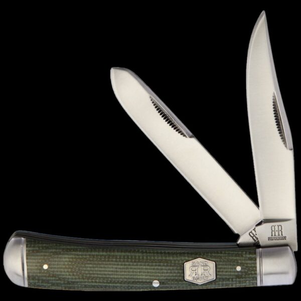 Rough Ryder Classic Micarta Trapper