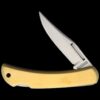 Rough Ryder Small Lockback Folding Knife Brass