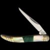 Rough Ryder Stoneworx Malachite and Pearl Small Toothpick