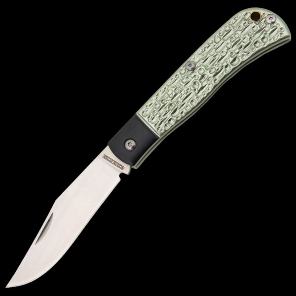 Rough Ryder Green Aluminum Folder