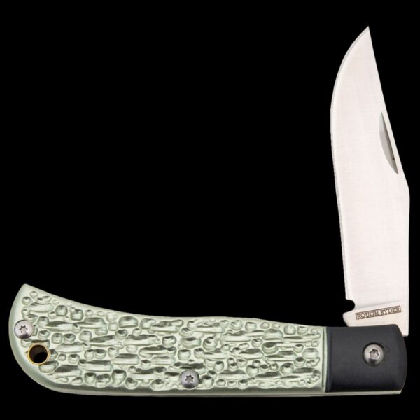 Rough Ryder Green Aluminum Folder - Image 2