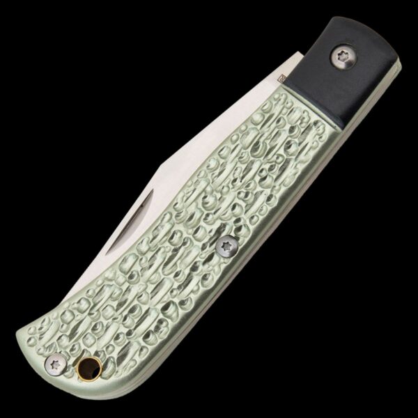 Rough Ryder Green Aluminum Folder - Image 3