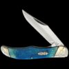 Rough Ryder Black and Blue Folding Hunter