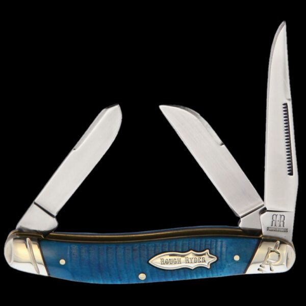 Rough Ryder Black and Blue Stockman