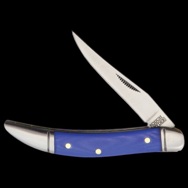 Rough Ryder Blue Mule Small Toothpick Folding Knife