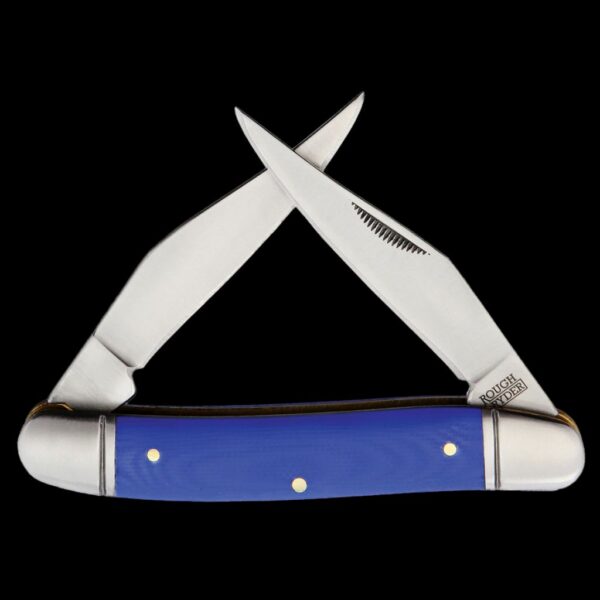 Rough Ryder Blue Mule Muskrat Folding Knife