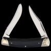 Rough Ryder Denim Micarta T10 Carbon Large Moose Folding Knife