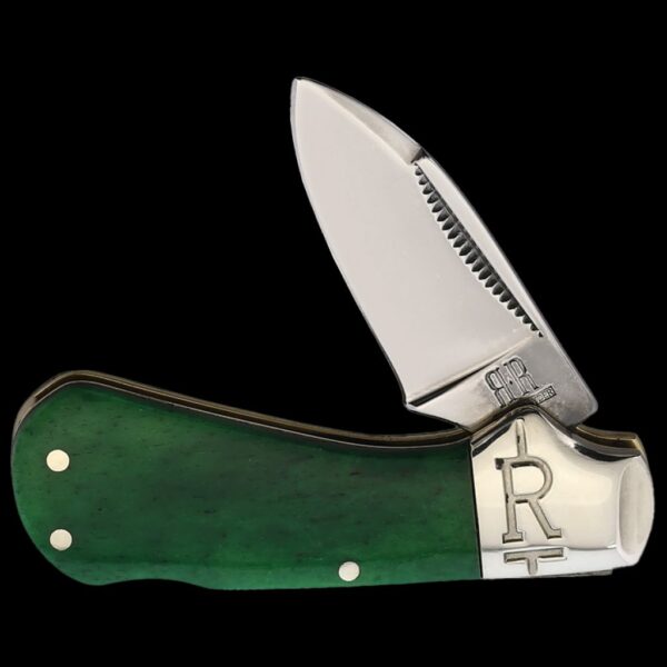 Rough Ryder Cub Lockback Green Smooth
