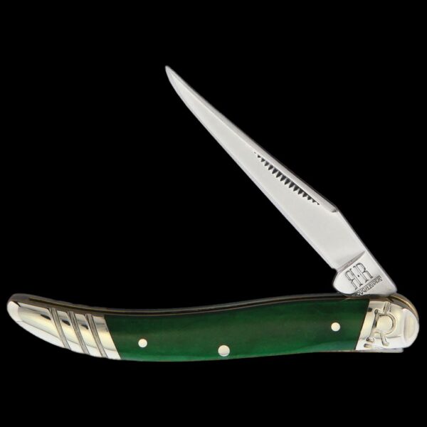 Rough Ryder Toothpick Green Bone