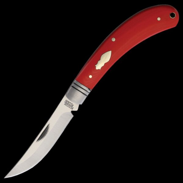 Rough Ryder Red Upswept Bow Trapper