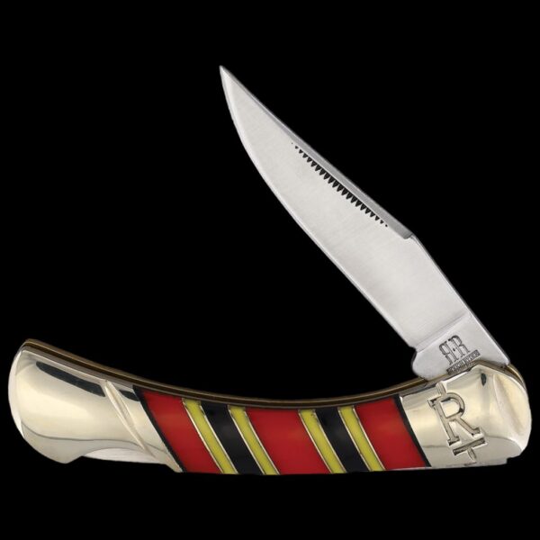 Rough Ryder Coral Snake Lockback