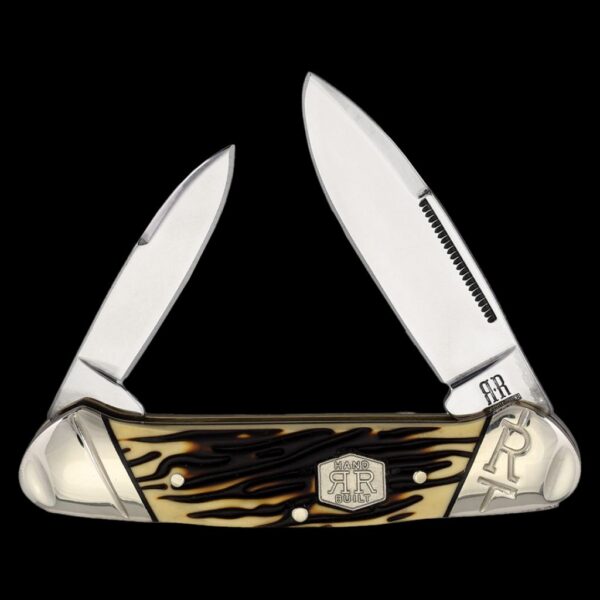 Rough Ryder Tuff Stag Canoe Folding Knife