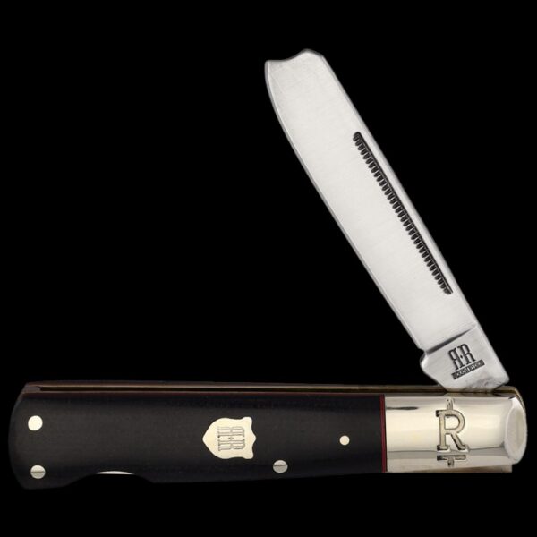 Rough Ryder Highland Black Micarta Razor Lock