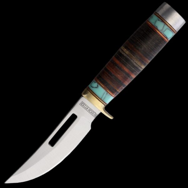 Rough Ryder Cracked Synthetic Turquoise Skinner