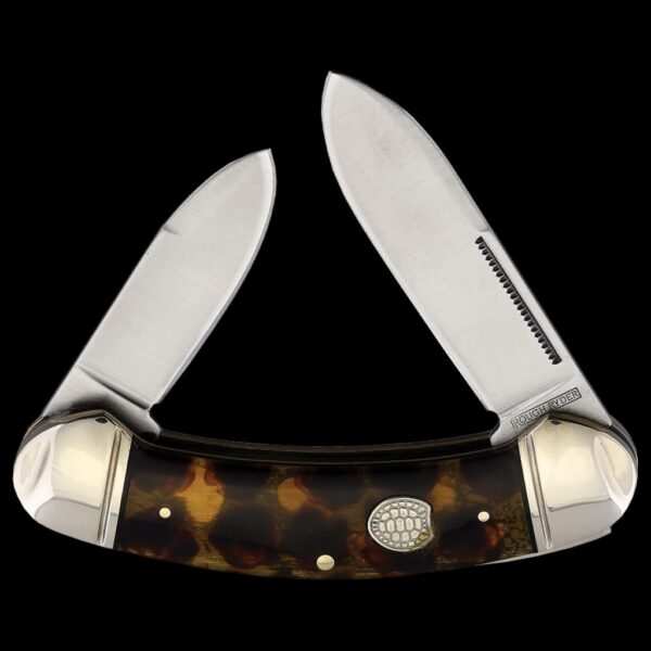 Rough Ryder Imitation Tortoise Shell Canoe