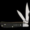 Rough Ryder Black Reserve Peanut Folding Knife - Pakkawood