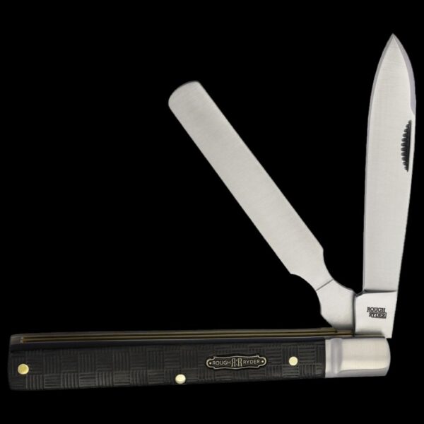 Rough Ryder Black Reserve Black Pakkawood Doctor's Knife